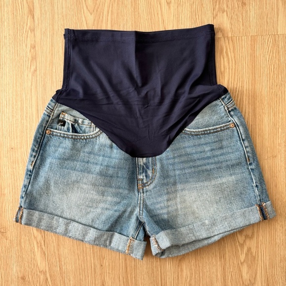 Pinkblush Pants - Pinkblush cuff him denim jean shorts nwot